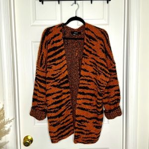 Oversized chunky cardigan